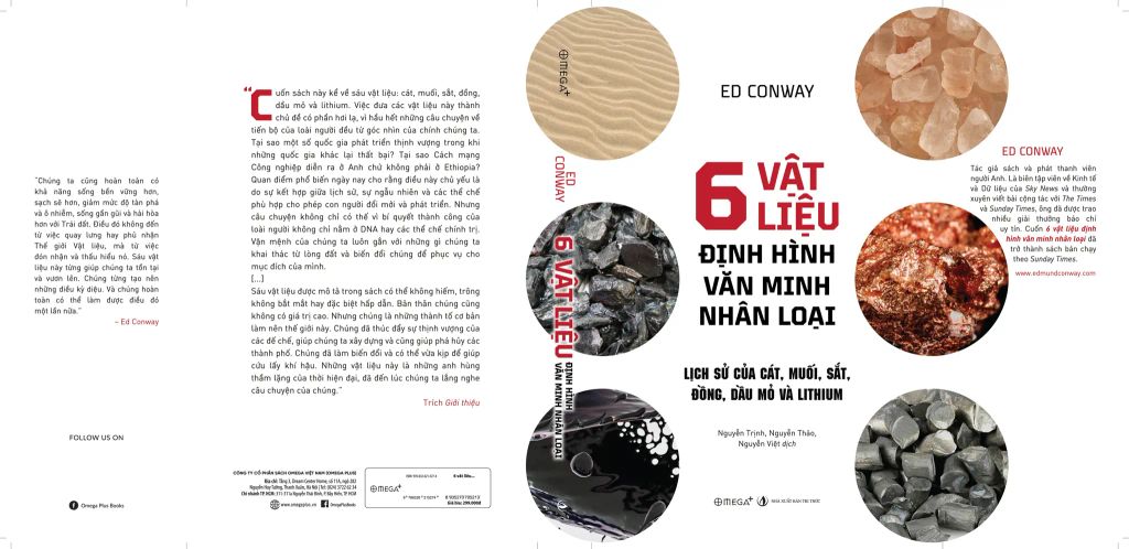 6 VẬT LIỆU ĐỊNH HÌNH VĂN MINH NHÂN LOẠI-LỊCH SỬ CỦA CÁT MUỐI SẮT...