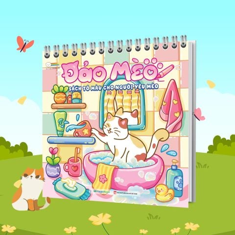 Đảo Mèo-Sách Tô Màu Cho Người Yêu Mèo