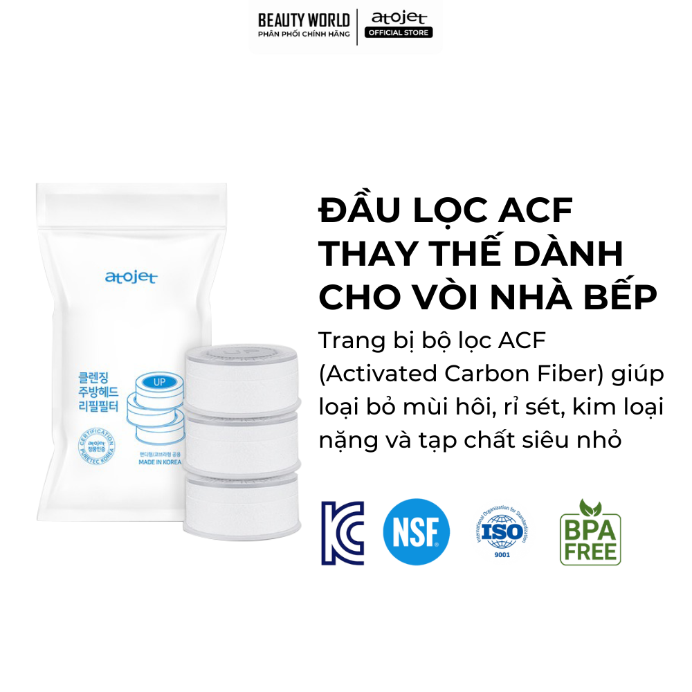 Đầu Lọc- 3 Head Acf Multi Filters (Beautyworld)