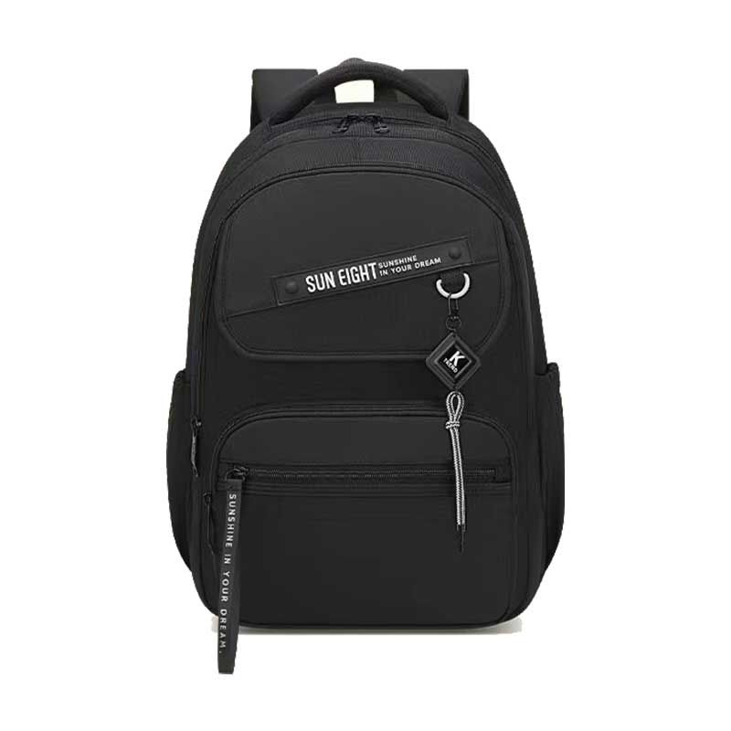 Sun Eight - Ba Lô Cấp 2 18.5inch Black 8657