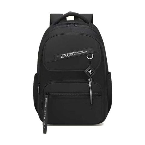 Sun Eight - Ba Lô Cấp 2 18.5inch Black 8657