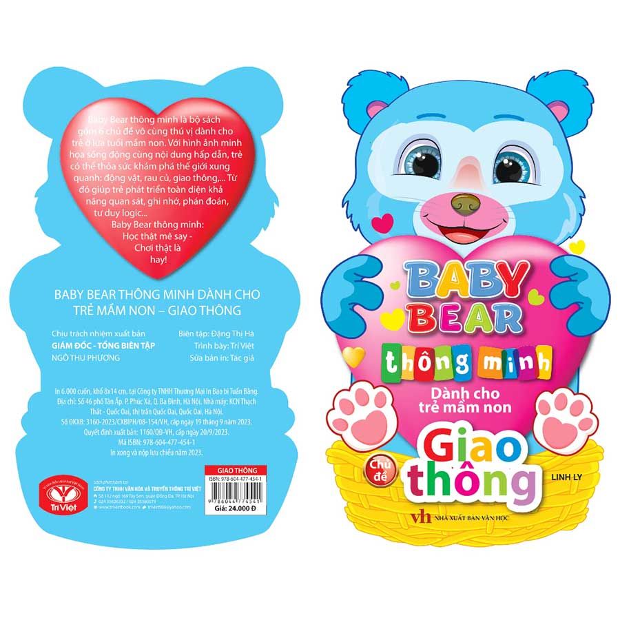 Baby Bear Thông Minh Dành Cho Trẻ Mầm Non - Giao Thông