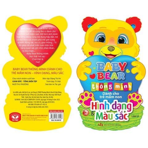 Baby Bear Thông Minh Dành Cho Trẻ Mầm Non - Hình Dạng Và Màu Sắc