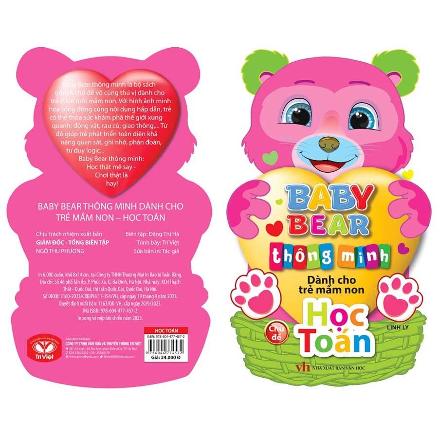 Baby Bear Thông Minh Dành Cho Trẻ Mầm Non - Học Toán