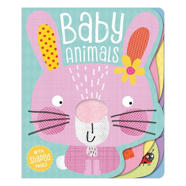 Shaped Board Book Baby Animals