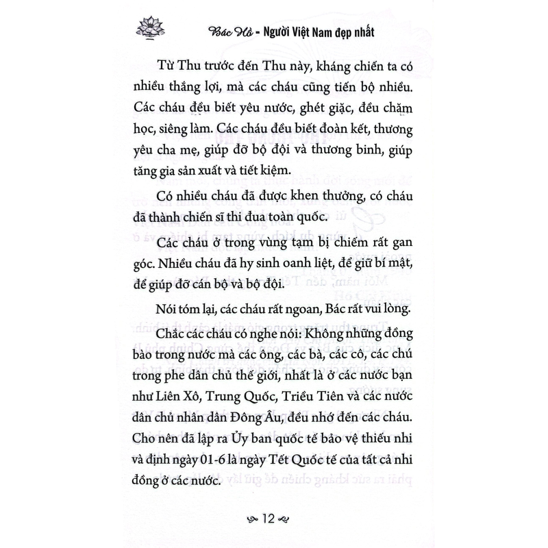 Bác Hồ Người Việt Nam Đẹp Nhất-Yêu Thương