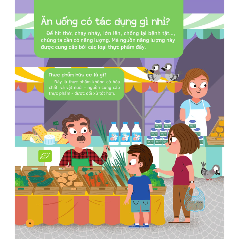 Bách Khoa Thư Đầu Đời Cho Bé - Ăn Uống Đa Dạng