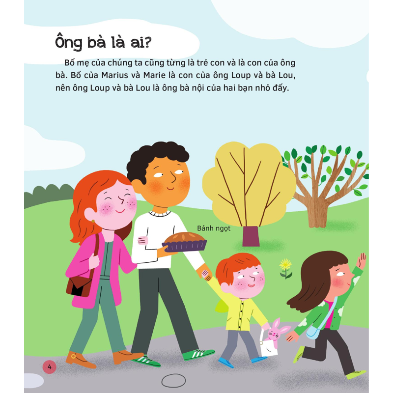 Bách Khoa Thư Đầu Đời Cho Bé - Ông Bà Kính Yêu