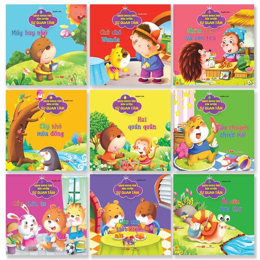 Bộ Bách Khoa Thư Rèn Luyện Sự Quan Tâm (Bộ 9 cuốn)