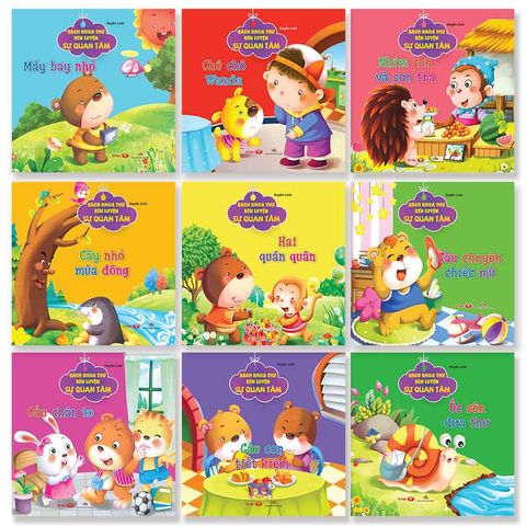 Bộ Bách Khoa Thư Rèn Luyện Sự Quan Tâm (Bộ 9 cuốn)