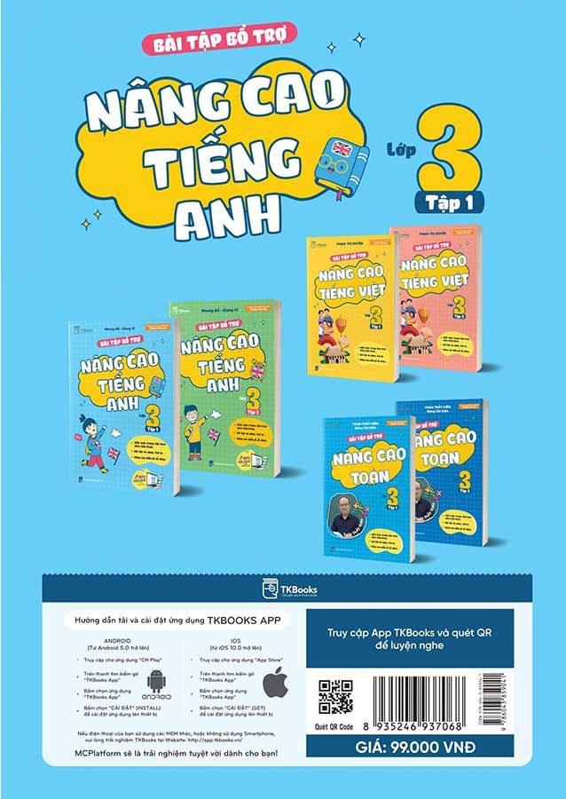 Bài Tập Bổ Trợ Nâng Cao Tiếng Anh Lớp 3 Tập 1