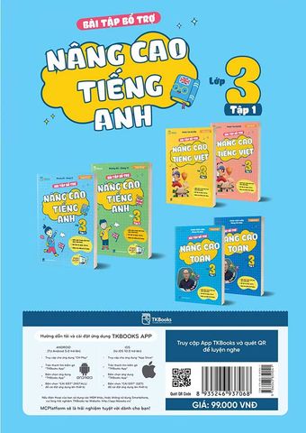 Bài Tập Bổ Trợ Nâng Cao Tiếng Anh Lớp 3 Tập 1