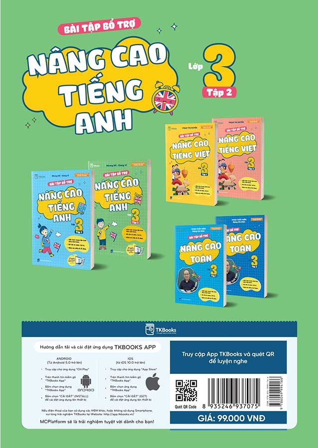 Bài Tập Bổ Trợ Nâng Cao Tiếng Anh Lớp 3 Tập 2