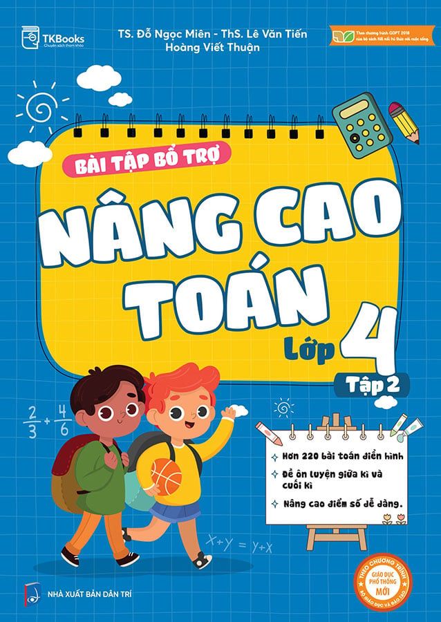 Bài Tập Bổ Trợ Nâng Cao Toán Lớp 4 Tập 2 - Bộ Kết Nối Tri Thức Với Cuộc Sống