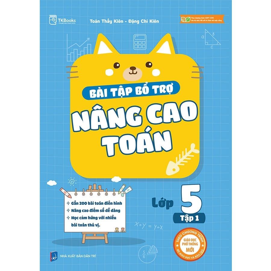 Bài Tập Bổ Trợ Nâng Cao Toán Lớp 5 - Tập 1 (Theo bộ Kết nối  tri thức với cuộc sống)