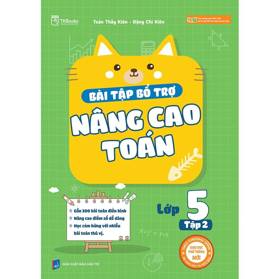 Bài Tập Bổ Trợ Nâng Cao Toán Lớp 5 - Tập 2 (Theo bộ Kết nối tri thức với cuộc sống)