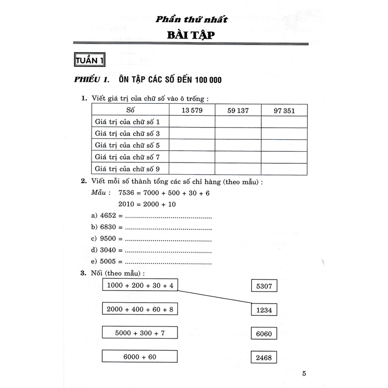 Bài Tập Chọn Lọc Toán 4/1