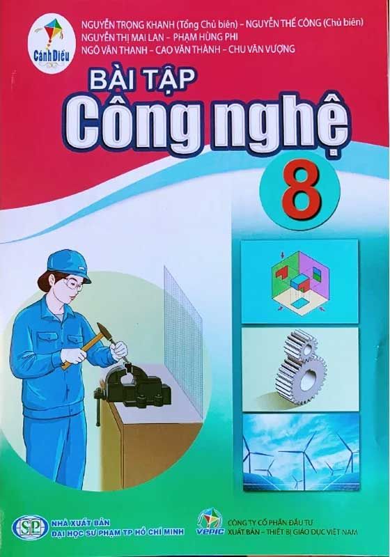 Sách Giáo Khoa Bài Tập Công Nghệ Lớp 8 - Bộ Cánh Diều