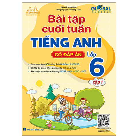 Bài Tập Cuối Tuần Tiếng Anh 6/1 Có Đáp Án-Global Success
