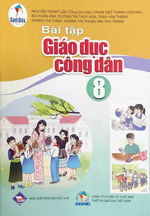 Sách Giáo Khoa Bài Tập Giáo Dục Công Dân Lớp 8 - Bộ Cánh Diều