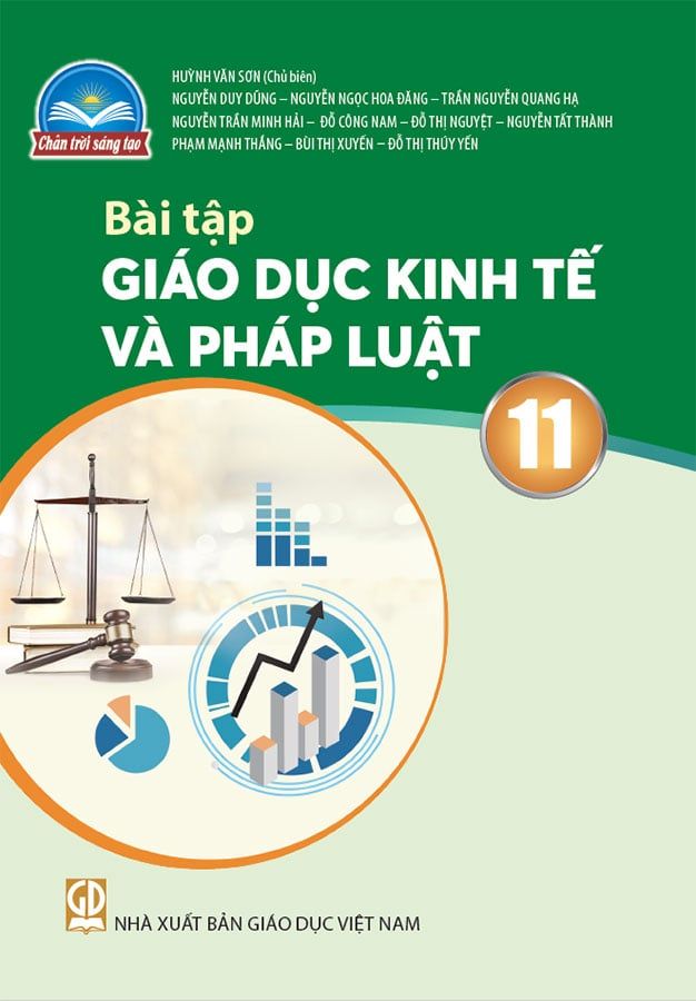 Sách Giáo Khoa Bài Tập Giáo Dục Kinh Tế Và Pháp Luật Lớp 11 - Bộ Chân Trời Sáng Tạo