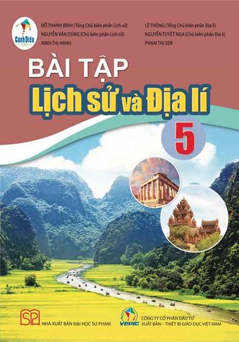 Sách Giáo Khoa Bài Tập Lịch Sử Và Địa Lí Lớp 5 - Bộ Cánh Diều