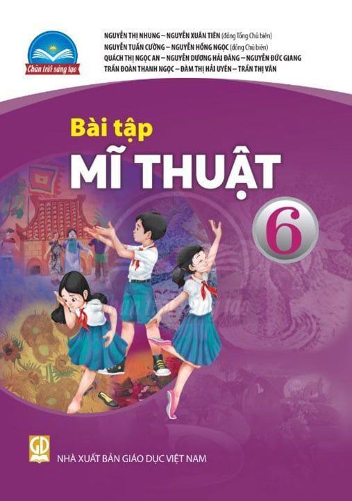 Sách Giáo Khoa Bài Tập Mĩ Thuật Lớp 6 - Bộ Chân Trời Sáng Tạo