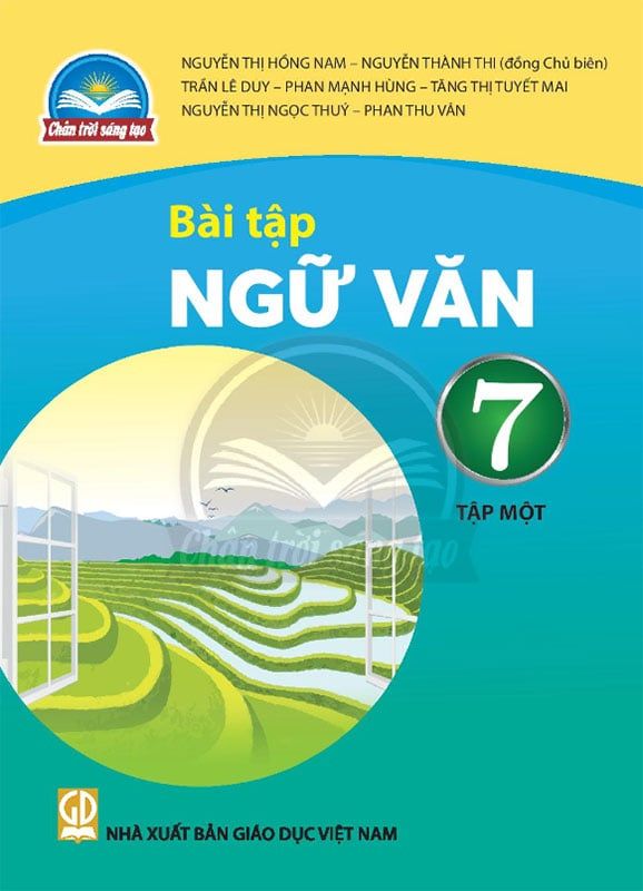 Sách Giáo Khoa Bài Tập Ngữ Văn Lớp 7 Tập 1 - Bộ Chân Trời Sáng Tạo