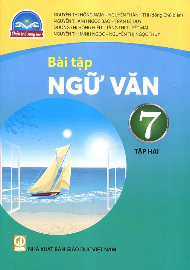 Sách Giáo Khoa Bài Tập Ngữ Văn Lớp 7 Tập 2 - Bộ Chân Trời Sáng Tạo