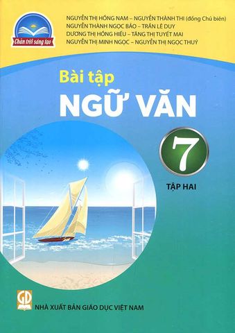 Sách Giáo Khoa Bài Tập Ngữ Văn Lớp 7 Tập 2 - Bộ Chân Trời Sáng Tạo