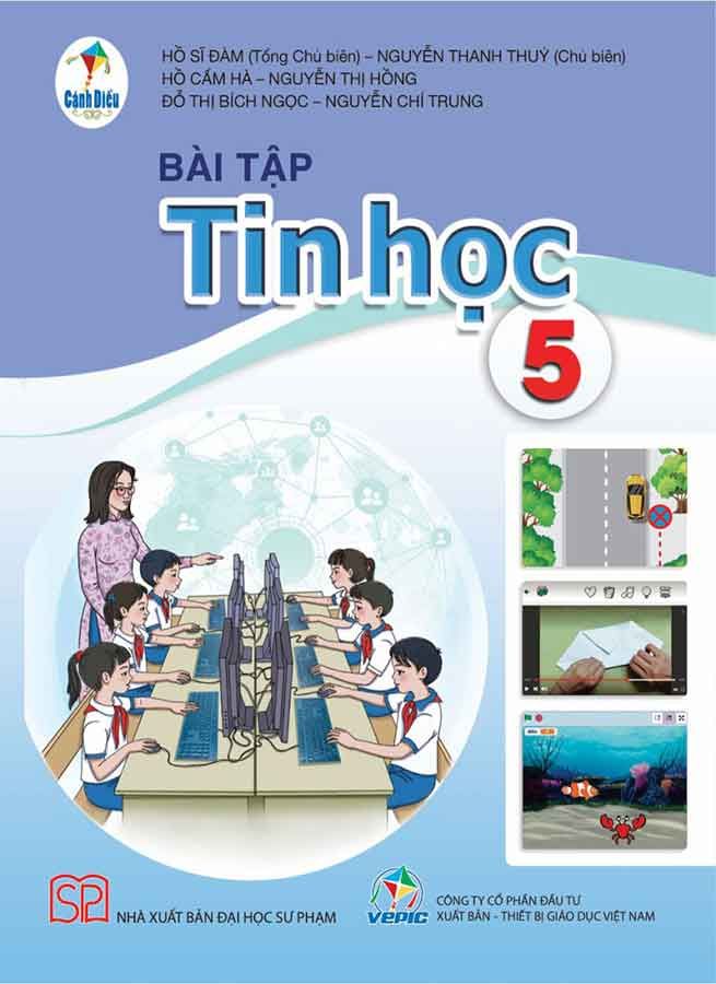 Sách Giáo Khoa Bài Tập Tin Học Lớp 5 - Bộ Cánh Diều