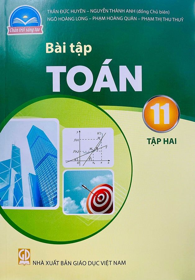 Sách Giáo Khoa Bài Tập Toán Lớp 11 Tập 2 - Bộ Chân Trời Sáng Tạo