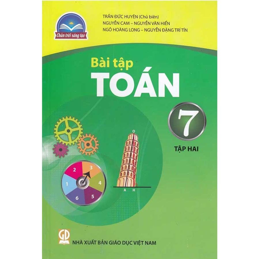 Sách Giáo Khoa Bài Tập Toán Lớp 7 Tập 2 - Bộ Chân Trời Sáng Tạo