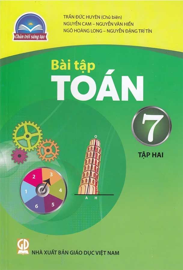 Sách Giáo Khoa Bài Tập Toán Lớp 7 Tập 2 - Bộ Chân Trời Sáng Tạo