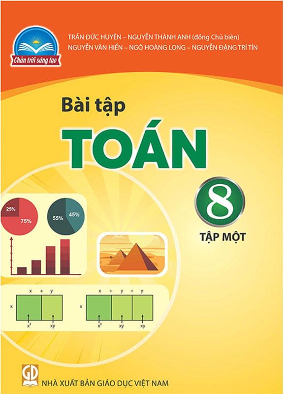 Sách Giáo Khoa Bài Tập Toán Lớp 8 Tập 1 - Bộ Chân Trời Sáng Tạo