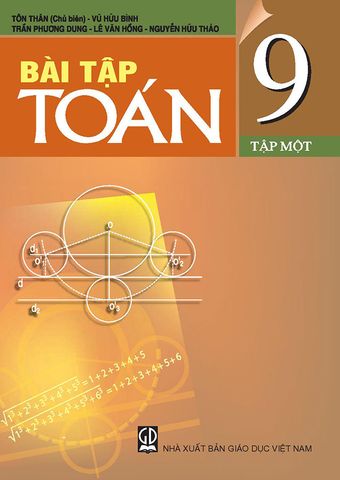 Sách Giáo Khoa Bài tập Toán Lớp 9 Tập 1