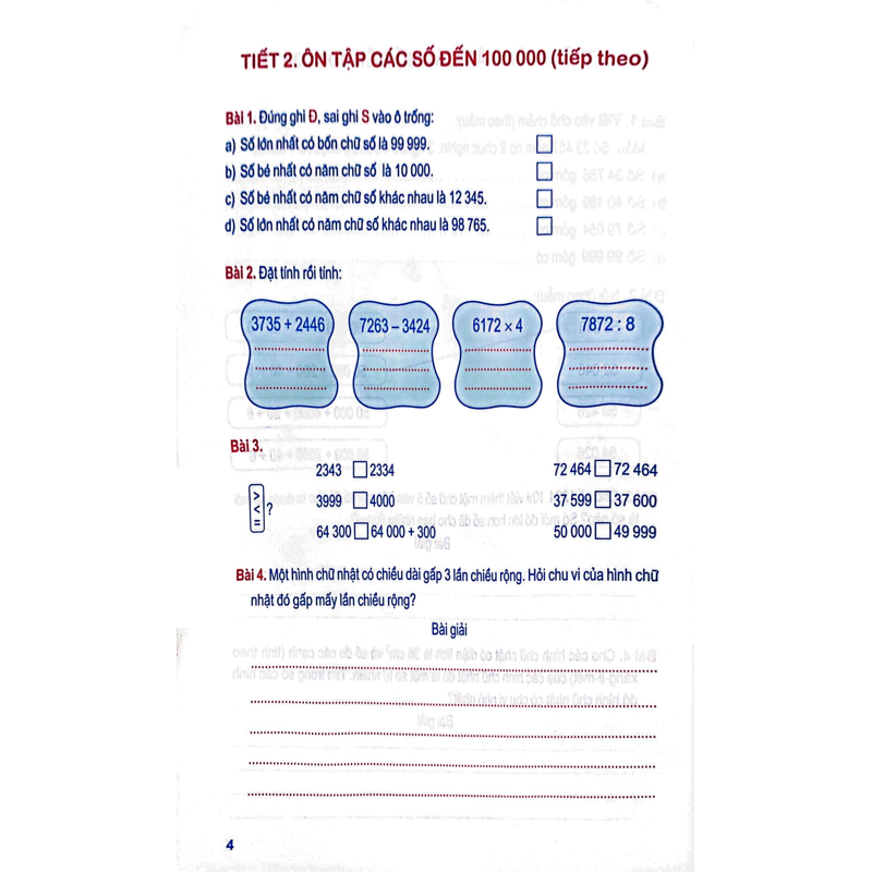 Bài Tập Toán Nâng Cao Lớp 4