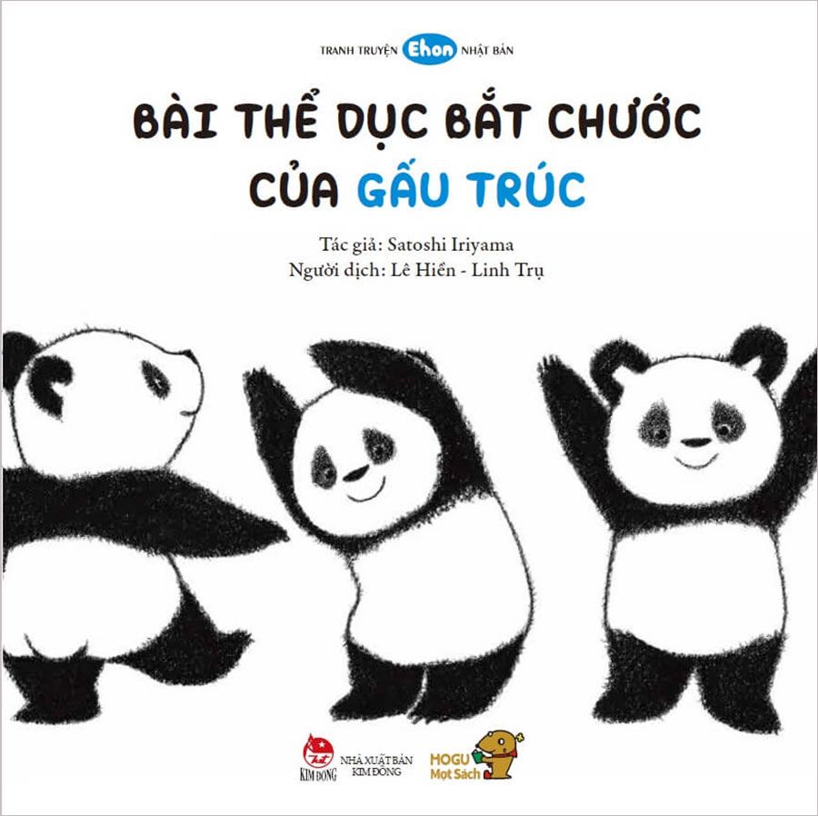 Tranh Truyện Ehon Nhật Bản -  Bài Thể Dục Bắt Chước Của Gấu Trúc