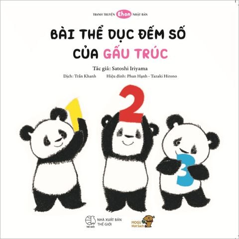 Tranh Truyện Ehon Nhật Bản - Bài Thể Dục Đếm Số Của Gấu Trúc