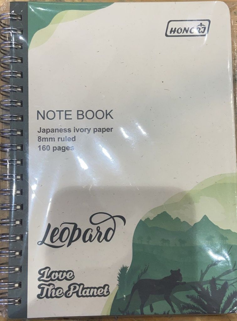 Sổ lò xo 160 trang Leo Pard