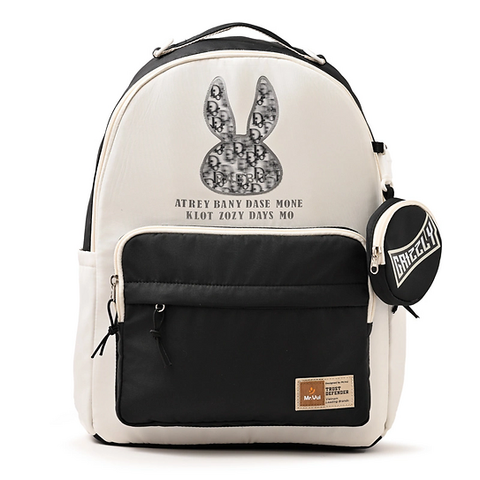 Ba Lô Teen 999 Đen-Kem