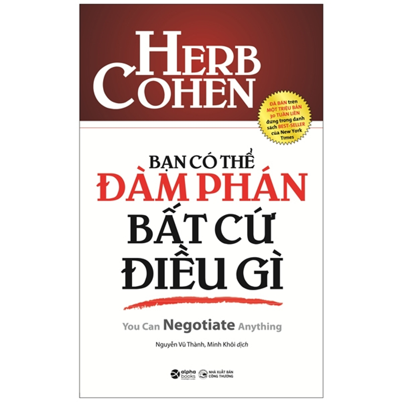 Bạn Có Thể Đàm Phán Bất Cứ Điều G Ì(tb2026)