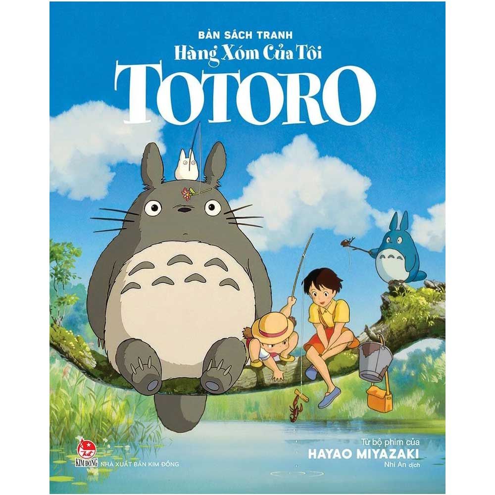 Bản Sách Tranh Hàng Xóm Của Tôi Totoro