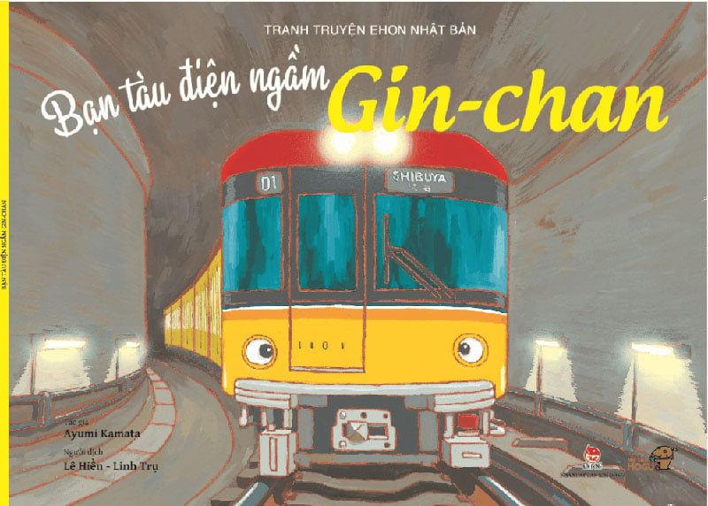 Tranh Truyện Ehon Nhật Bản - Bạn Tàu Điện Ngầm Gin-chan