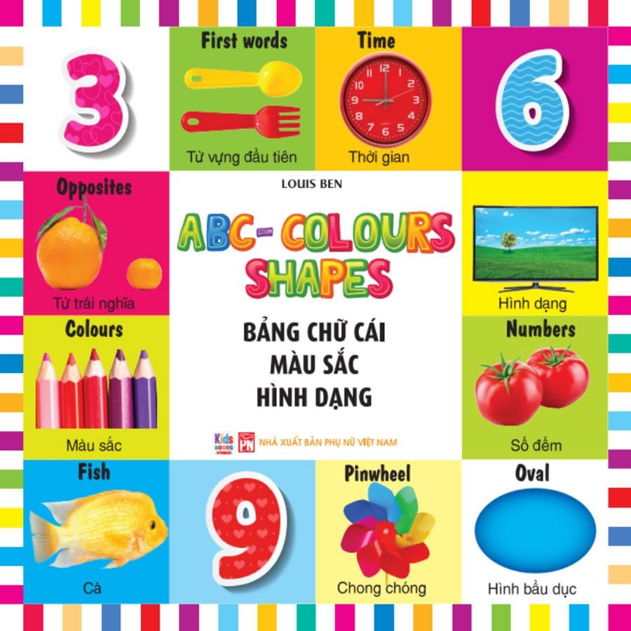 ABC - Colours - Shapes — Bảng Chữ Cái - Màu Sắc - Hình Dạng