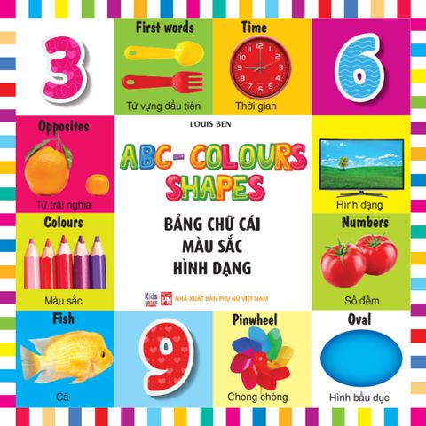 ABC - Colours - Shapes — Bảng Chữ Cái - Màu Sắc - Hình Dạng