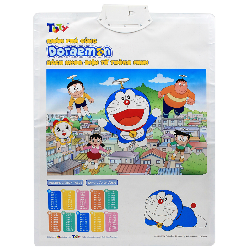 Bảng Điện Tử Chữ Cái Tiếng Việt & Số Với Doraemon LT21