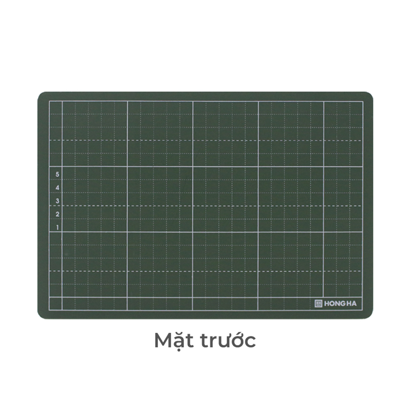 Hồng Hà - Bảng Gỗ Tách Gộp 3590 (5 Ô Ly) 31x21cm