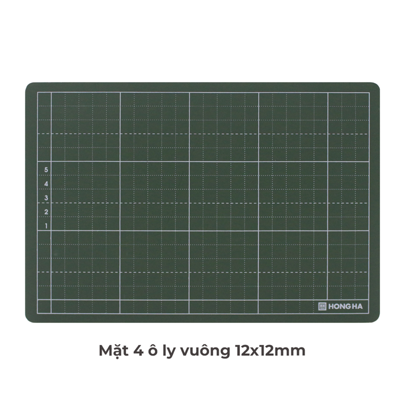 Hồng Hà - Bảng Gỗ Tách Gộp 3590 (5 Ô Ly) 31x21cm