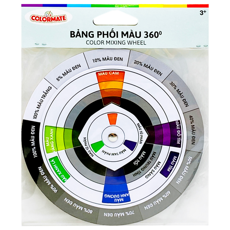 Colormate - Bảng Phối Màu Tròn 115183